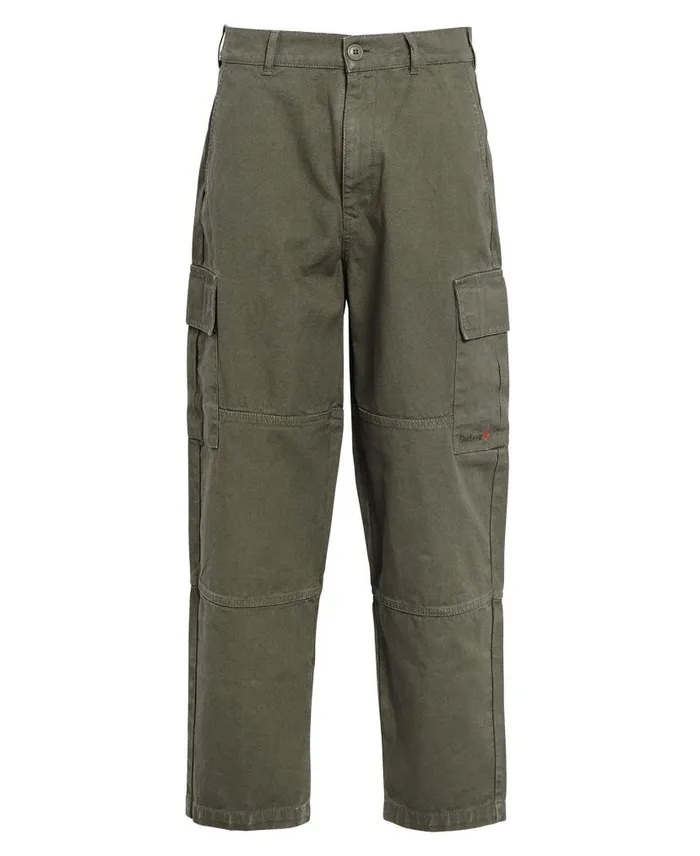 Robhill Cargo Trousers Dusty Olive Men Barbour Trousers and Shorts