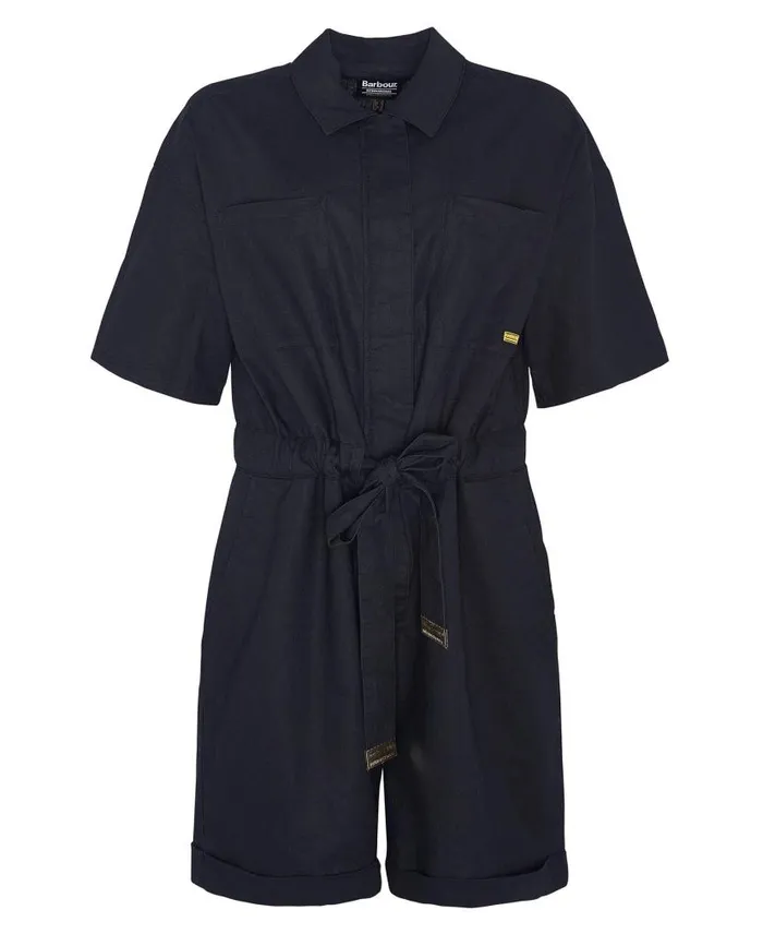 Rosell Playsuit Classic White Women Barbour Dresses and Skirts