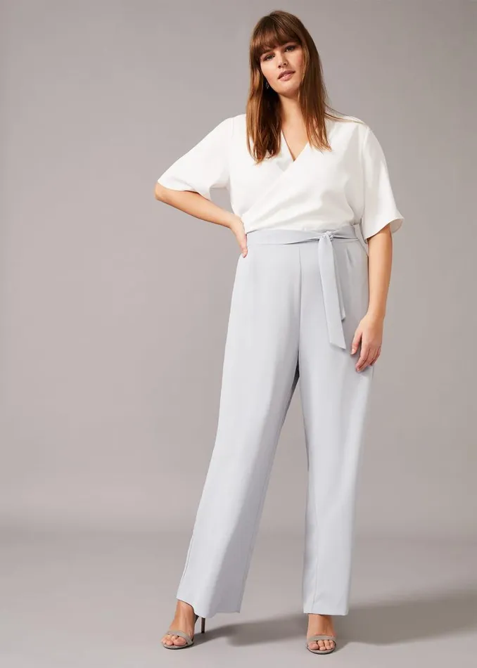 Salange Colour Block Jumpsuit Ivorymineral Women Phase Eight Dresses