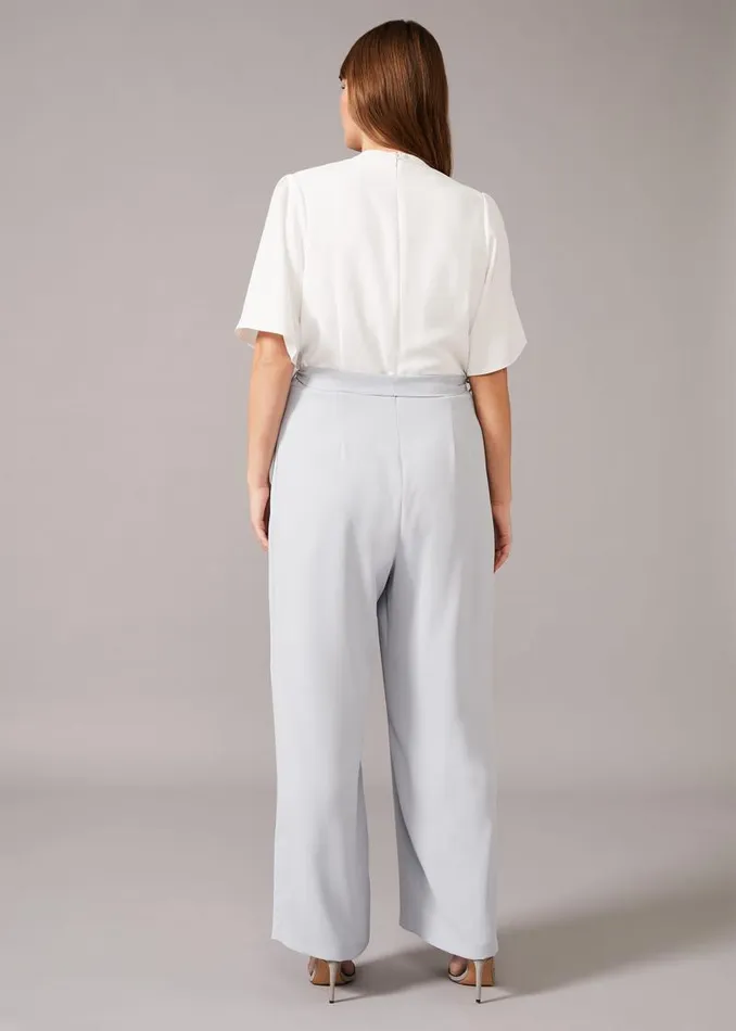 Salange Colour Block Jumpsuit Ivorymineral Women Phase Eight Dresses