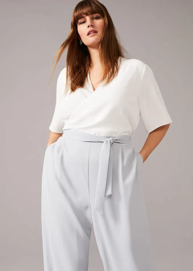 Salange Colour Block Jumpsuit Ivorymineral Women Phase Eight Dresses