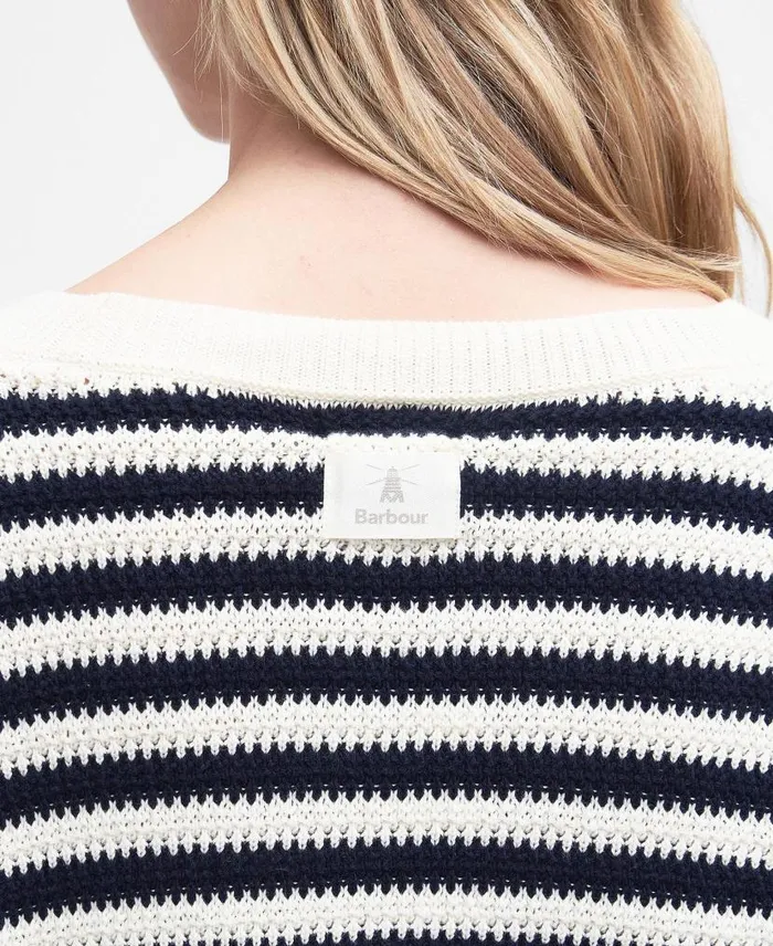 Sandgate Striped Cardigan Multi Stripe Women Barbour Cardigans