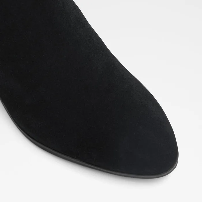 Savun Black Leather Mixed Material Women ALDO Boots