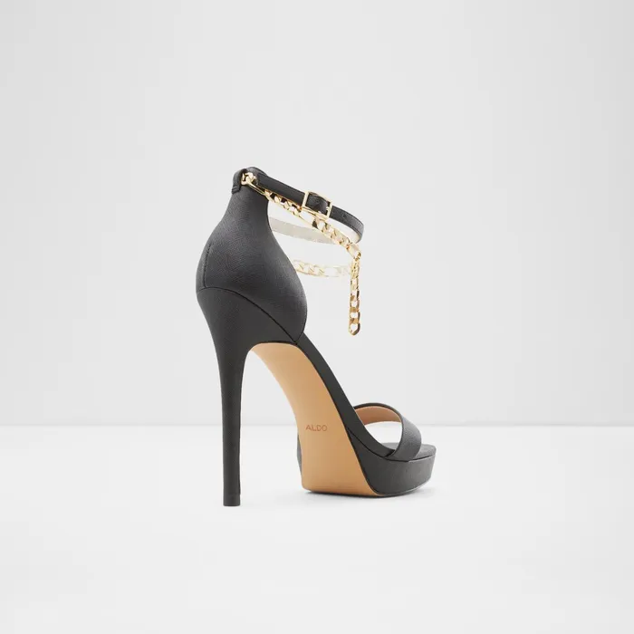 Scarlettchain Black Women ALDO Heels