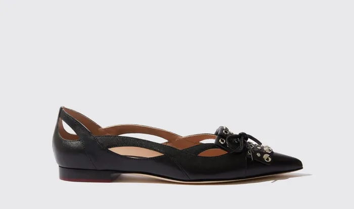 Scarosso Ballerinas Women Onyx Odyssey Black 8211 Calf