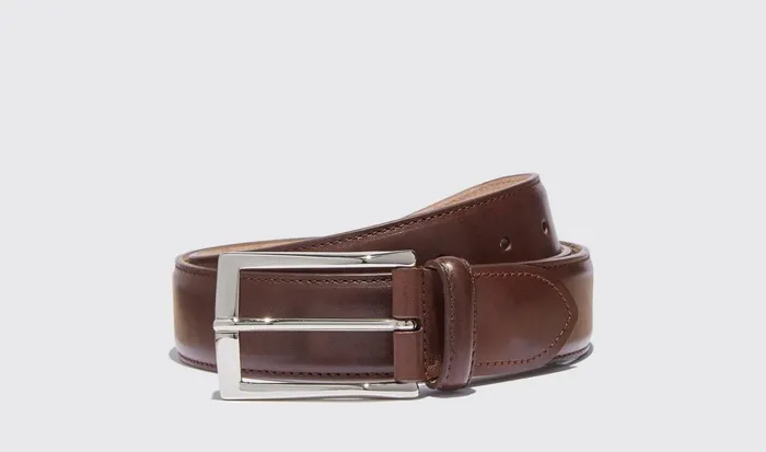 Scarosso Belts Men Cintura Marrone Classica Brown Calf