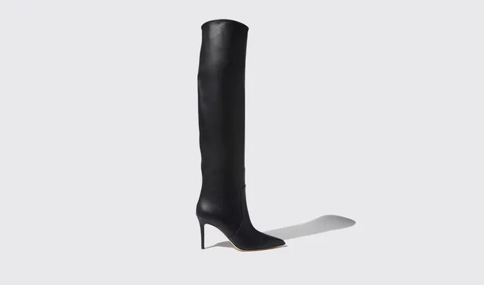 Scarosso Boots Women Carra Black Black 8211 Calf