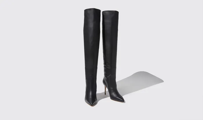 Scarosso Boots Women Carra Black Black 8211 Calf