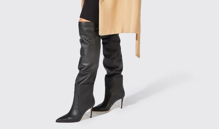 Scarosso Boots Women Carra Black Black 8211 Calf