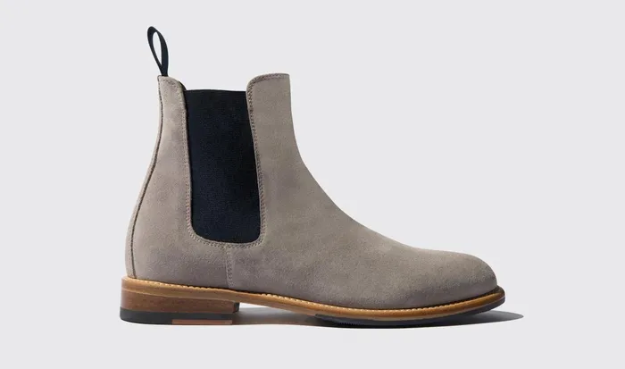 Scarosso Chelsea Boots Women Bruna Taupe Taupe 8211 Suede