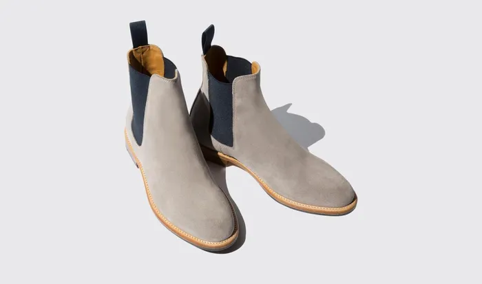 Scarosso Chelsea Boots Women Bruna Taupe Taupe 8211 Suede