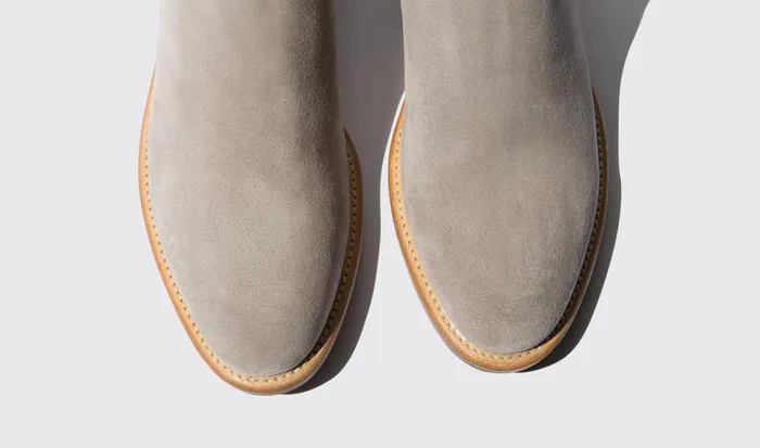 Scarosso Chelsea Boots Women Bruna Taupe Taupe 8211 Suede