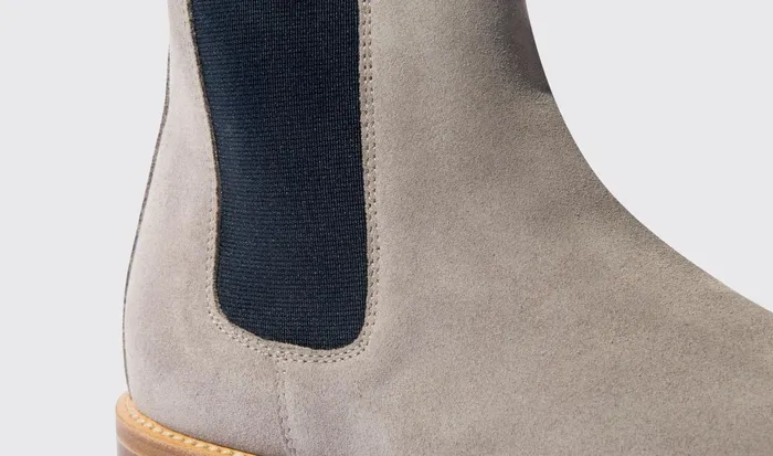 Scarosso Chelsea Boots Women Bruna Taupe Taupe 8211 Suede