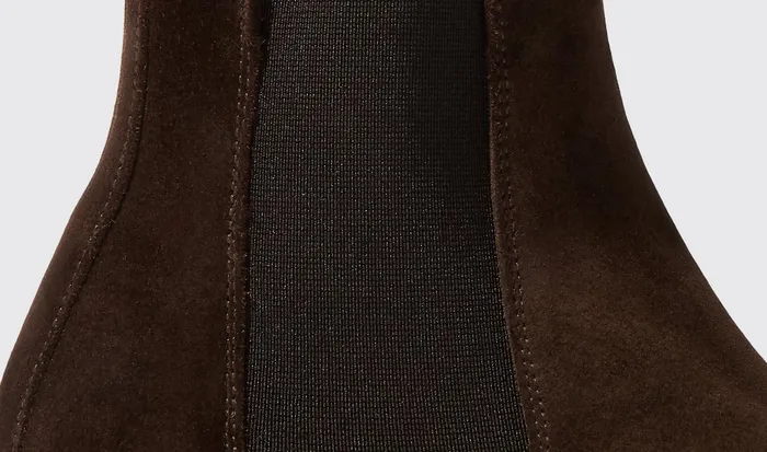 Scarosso Chelsea Boots Women Elena Marrone Scamosciata Brown 8211 Suede