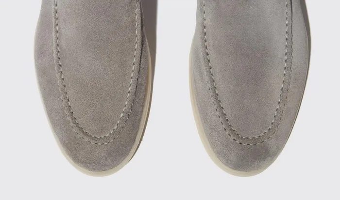 Scarosso Chelsea Boots Women Eugenia Grigia Scamosciata Grey 8211 Suede Leather
