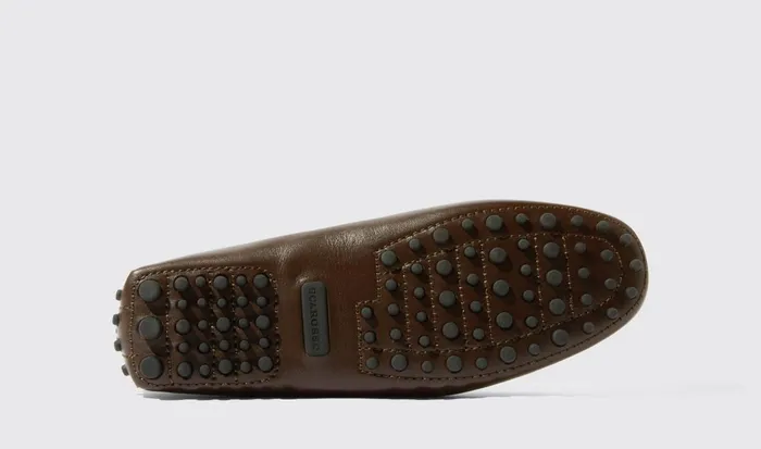 Scarosso Driving Shoes Men Michael Brown Brown 8211 Calf