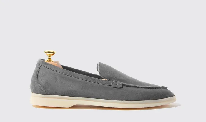 Scarosso Loafers Men Ludovico Grigio Scamosciato Grey 8211 Suede