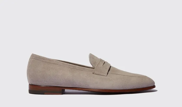 Scarosso Loafers Men Marzio Taupe Scamosciato Taupe Suede