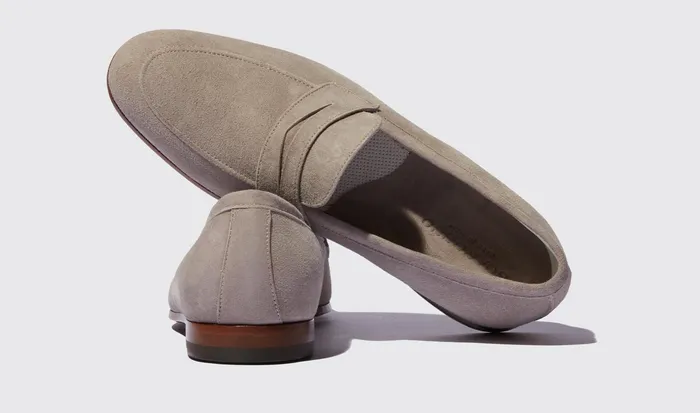 Scarosso Loafers Men Marzio Taupe Scamosciato Taupe Suede