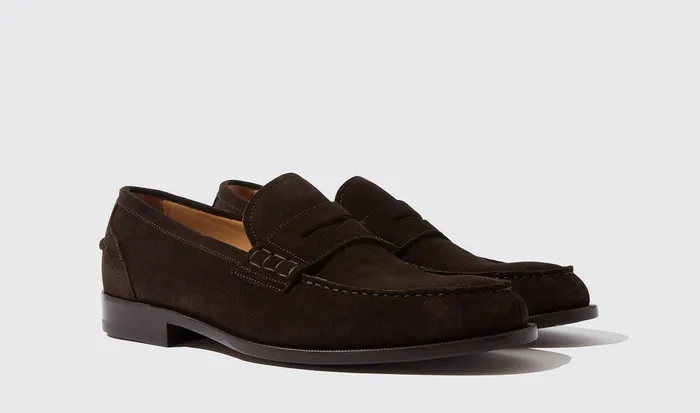 Scarosso Loafers Men Maurizio Moro Scamosciato Brown 8211 Suede
