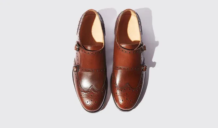Scarosso Monks Women Kate Brown Brown 8211 Calf