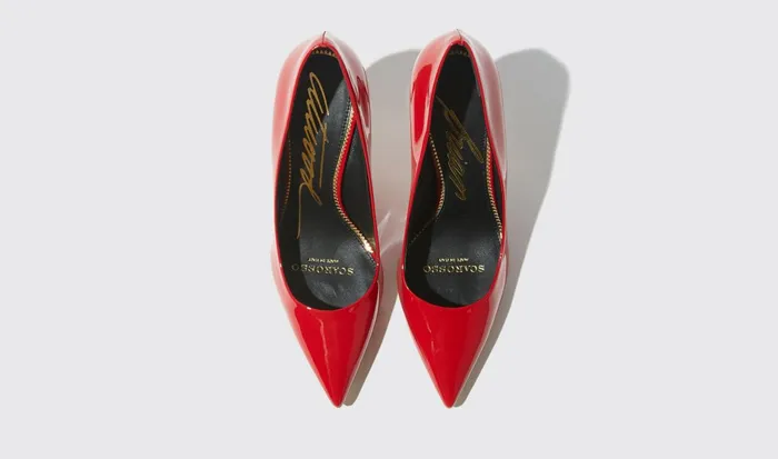 Scarosso Pumps Women Gigi Red Patent Red 8211 Patent