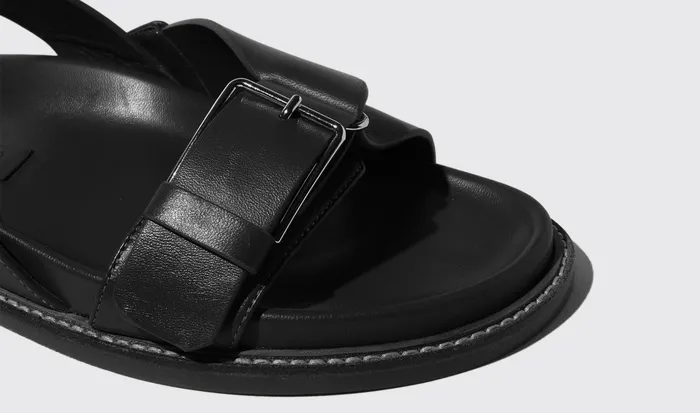 Scarosso Sandals Women Hailey Black Black 8211 Calf