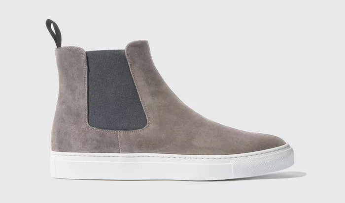 Scarosso Sneakers Men Tommaso Grigio Scamosciato Grey 8211 Suede