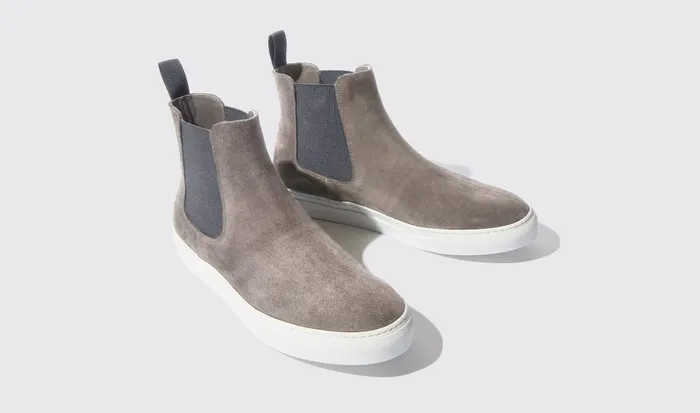 Scarosso Sneakers Men Tommaso Grigio Scamosciato Grey 8211 Suede