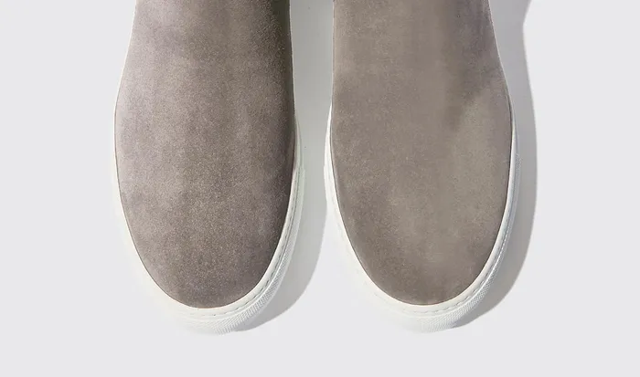 Scarosso Sneakers Men Tommaso Grigio Scamosciato Grey 8211 Suede