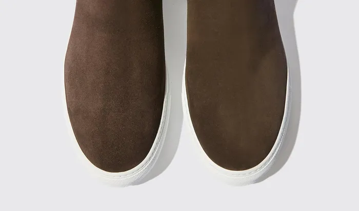 Scarosso Sneakers Men Tommaso Moro Scamosciato Brown 8211 Suede