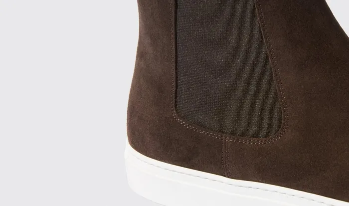 Scarosso Sneakers Men Tommaso Moro Scamosciato Brown 8211 Suede