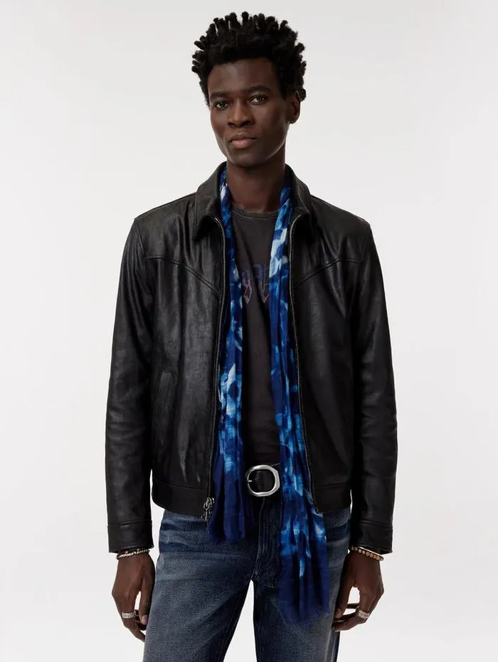 Scarves and Ties Men John Varvatos LYRA SCARF English Blue