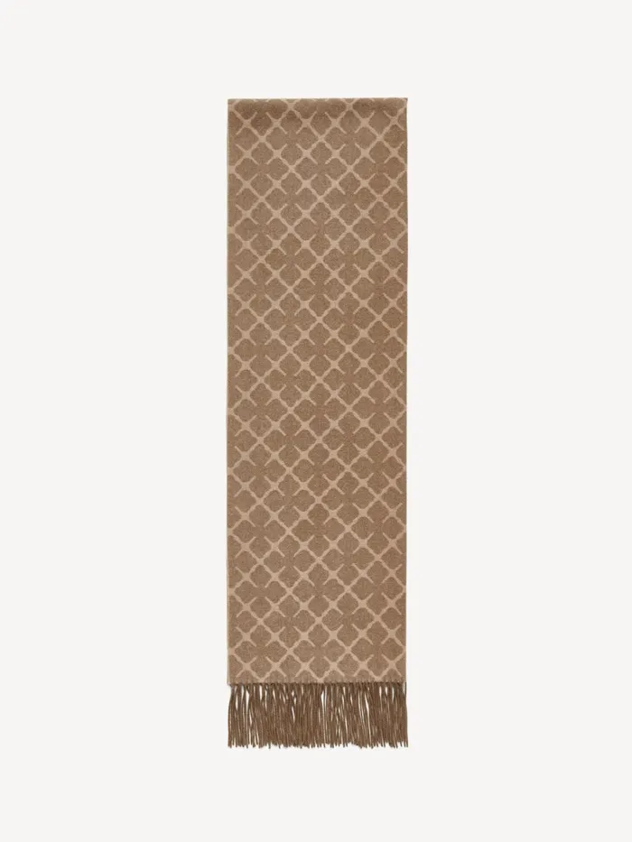 Scarves Women By Malene Birger Ortega CashmereBlend Scarf Light Brown
