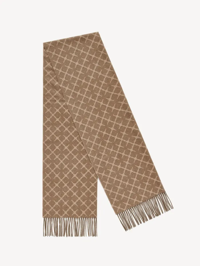 Scarves Women By Malene Birger Ortega CashmereBlend Scarf Light Brown