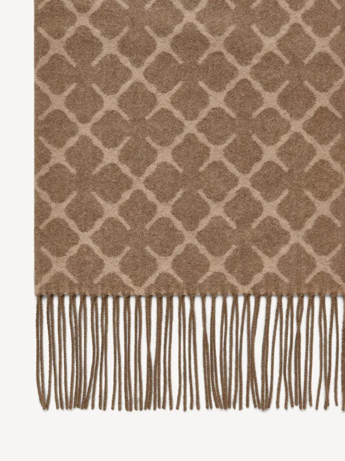Scarves Women By Malene Birger Ortega CashmereBlend Scarf Light Brown