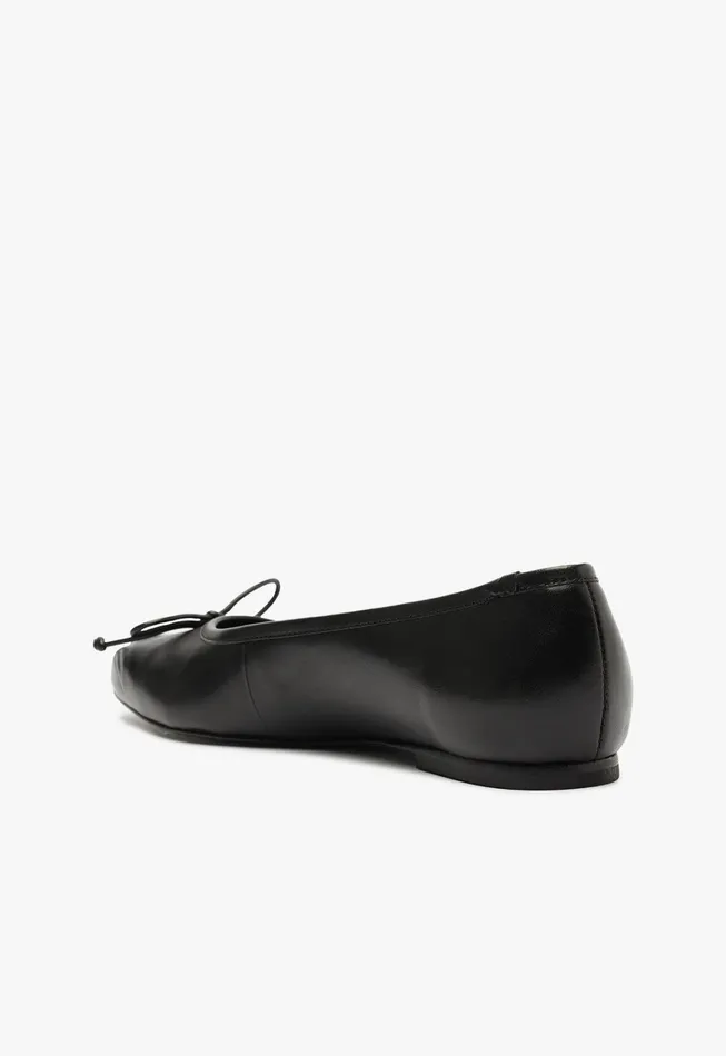 Schutz Shoes Ballerinas Women Arissa Draped Ballet Flat Black