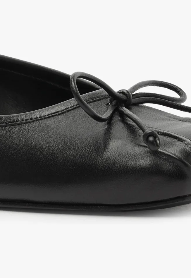Schutz Shoes Ballerinas Women Arissa Draped Ballet Flat Black