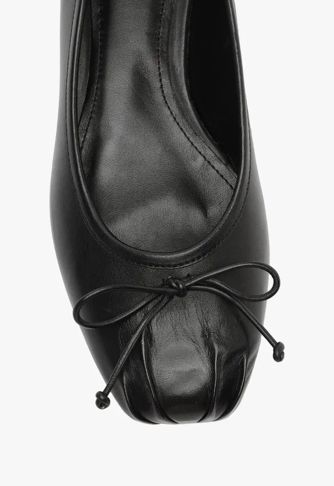 Schutz Shoes Ballerinas Women Arissa Draped Ballet Flat Black