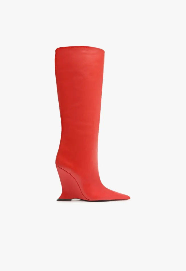 Schutz Shoes Boots Women Siena Boot Red