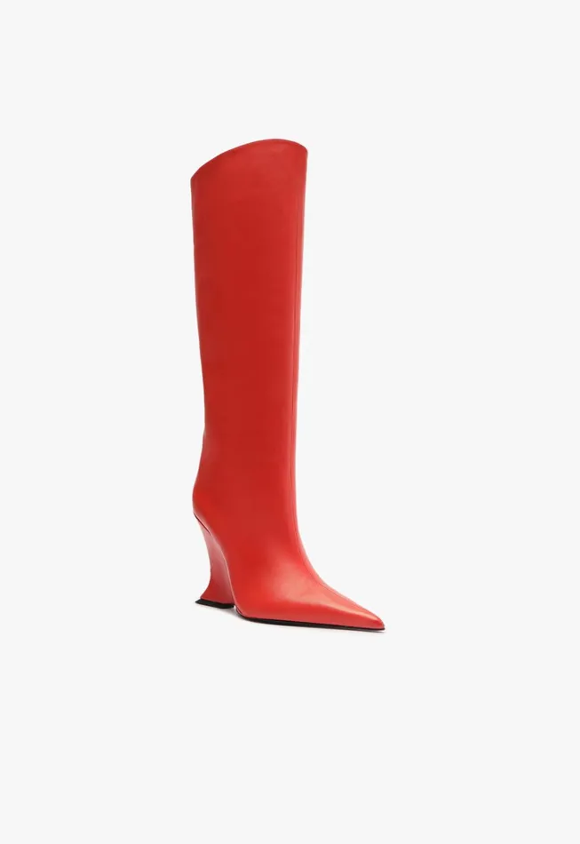 Schutz Shoes Boots Women Siena Boot Red