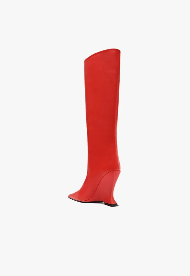 Schutz Shoes Boots Women Siena Boot Red