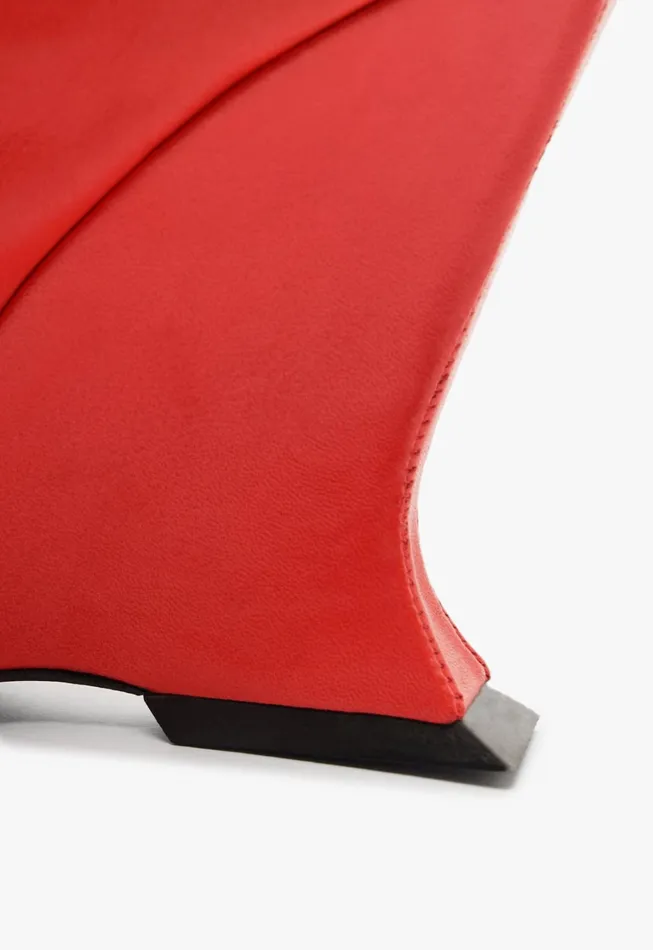 Schutz Shoes Boots Women Siena Boot Red