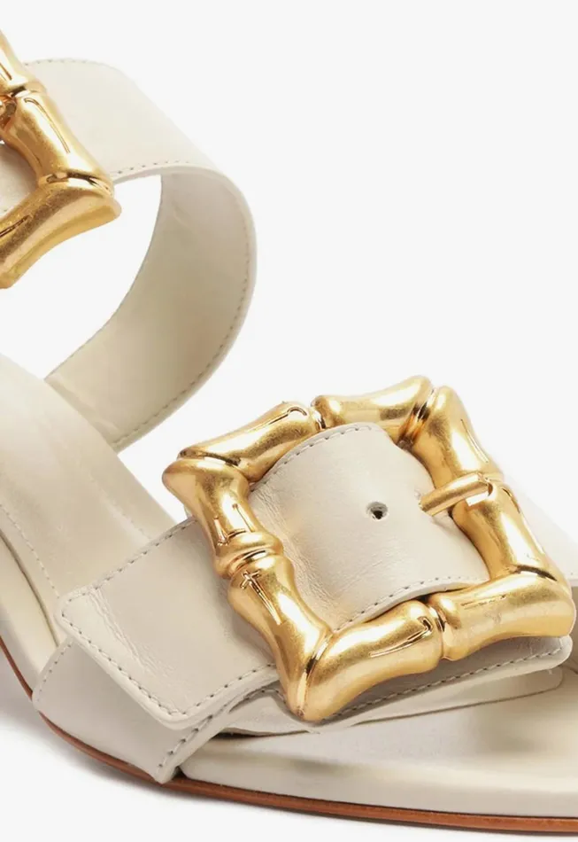 Schutz Shoes Enola Women Enola Mid Block Sandal Pearl