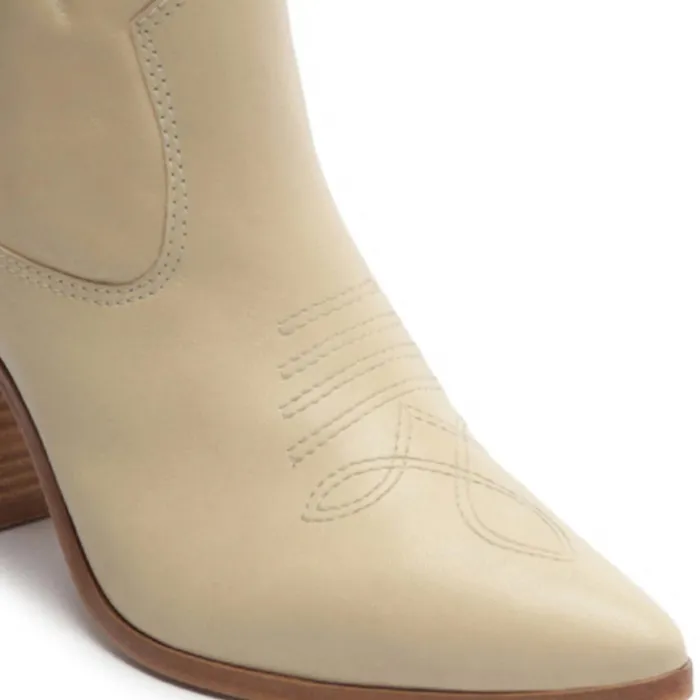 Schutz Shoes Maryana Boots Women Maryana Block West Boot Eggshell Schutz Shoes Maryana Boots Women Maryana Block West Boot Eggshell