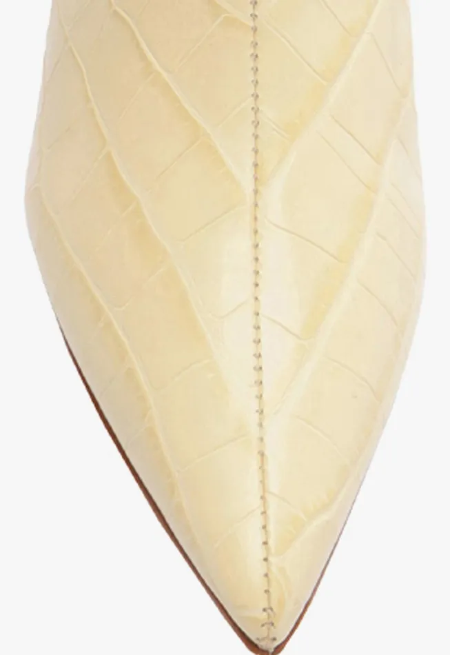 Schutz Shoes Maryana Boots Women Maryana Lo Wide Boot Beige