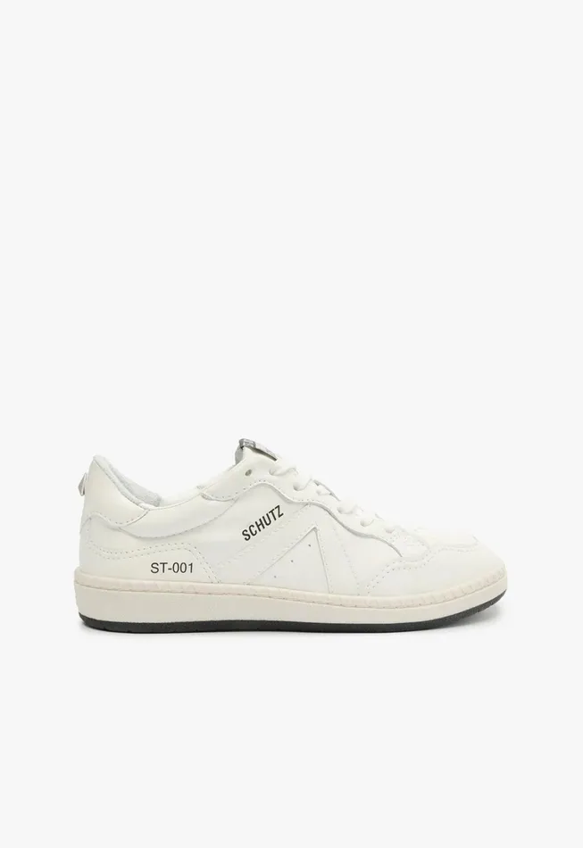 Schutz Shoes Sneakers Women StMid Rock Sneaker White