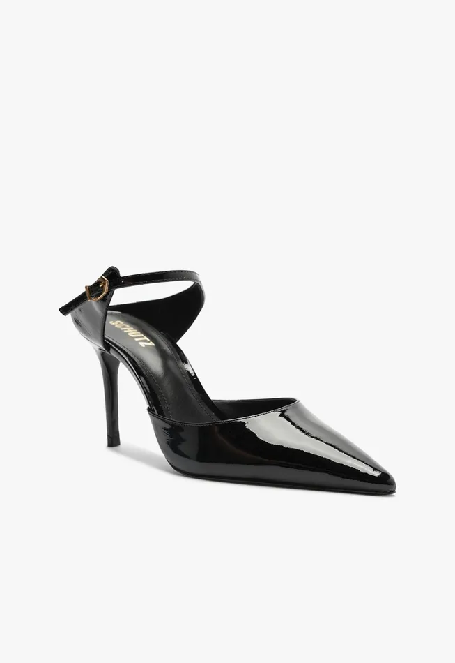 Schutz Shoes Women Laura Mule Leather Pump Black