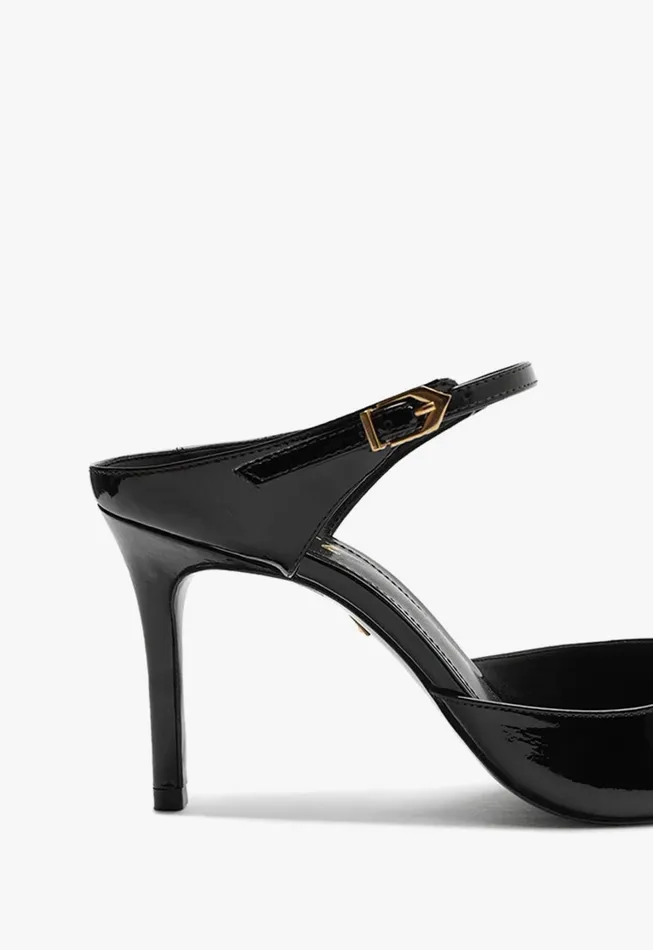 Schutz Shoes Women Laura Mule Leather Pump Black