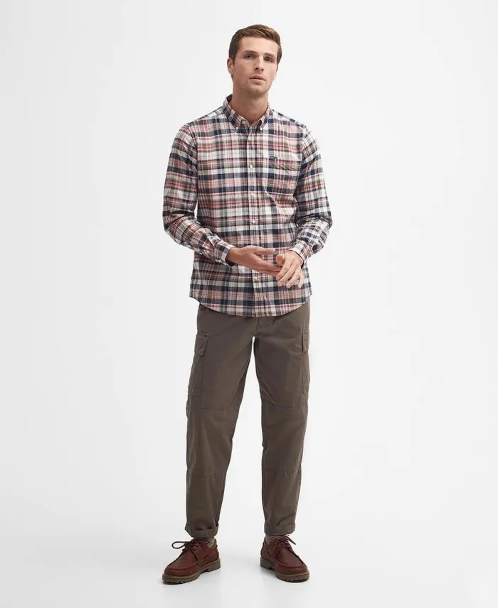Seacove Tailored Shirt Classic Blue Men Barbour Shirts